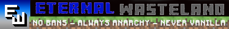 Eternal Wasteland Minecraft Server banner
