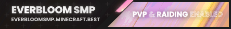 Everbloom SMP Minecraft Server banner