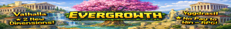 EverGrowth Minecraft Server banner