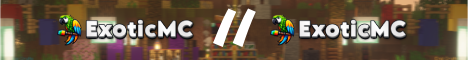 ExoticMC - SMP Minecraft Server banner
