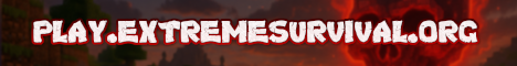 ExtremeSurvival Minecraft Server banner