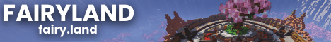 Fairyland Minecraft Server banner