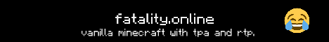 fatality Minecraft Server banner