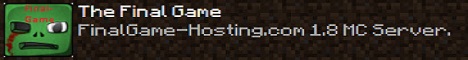 FinalGame-Hosting.com Minecraft Server banner