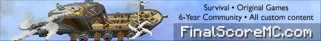 FinalScoreMC Minecraft Server banner