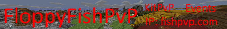 FloppyFishPvP Minecraft Server banner