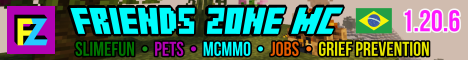 Friends Zone MC (Brasil) Minecraft Server banner