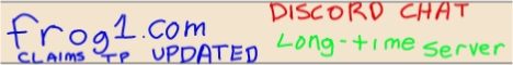 Frog1 smp Minecraft Server banner