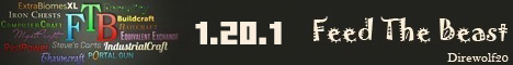 FTB Direwolf20 Latest Minecraft Server banner