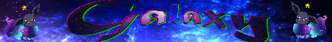 Galaxy pixelmon Minecraft Server banner