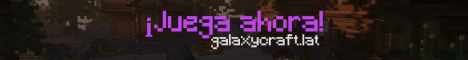 GalaxyCraft Minecraft Server banner