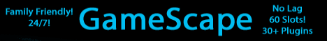 GameScape Minecraft Server banner