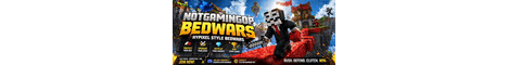 GamingOPs Bedwars Minecraft Server banner