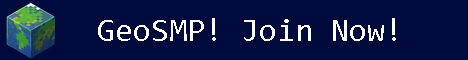 GeoSMP Minecraft Server banner
