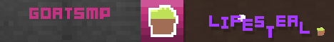 GoatSMP Minecraft Server banner