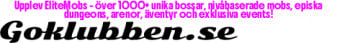 Goklubben.se Svensk MC Server! Minecraft Server banner