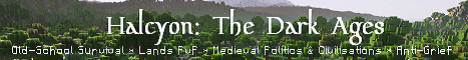 Halcyon Minecraft Server banner