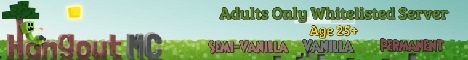 HangoutMC Minecraft Server banner