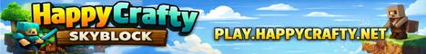 HappyCrafty Minecraft Server banner