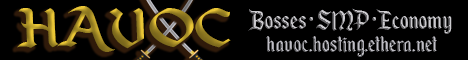 Havoc MC Minecraft Server banner