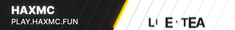 HaxMC Minecraft Server banner