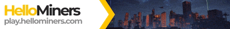 HelloMiners Minecraft Server banner