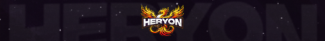 Heryon Minecraft Server banner