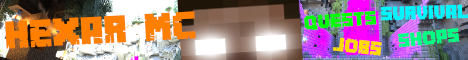 HEXAR MC Minecraft Server banner