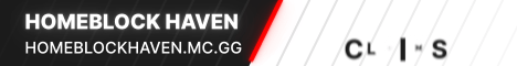Homeblock Haven Minecraft Server banner