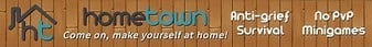 HomeTown Minecraft Server banner