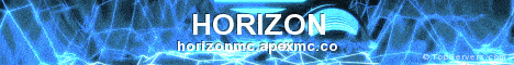 Horizon Minecraft Server banner