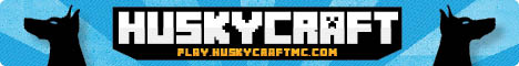 HuskyCraft Minecraft Server banner