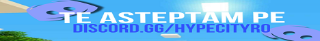 HypeCity Minecraft Server banner