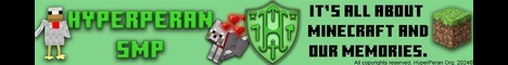 HyperPeran SMP Minecraft Server banner