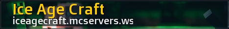 IceAgeCraftMC Minecraft Server banner