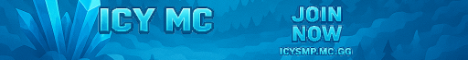 Icy MC Minecraft Server banner