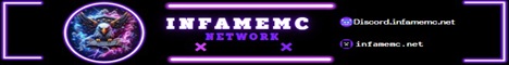 InFameMC Minecraft Server banner