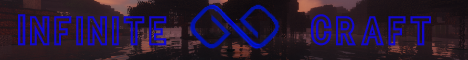 InfiniteCraft Minecraft Server banner