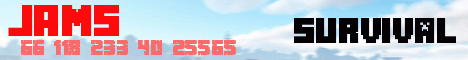 JAMS Minecraft Server banner