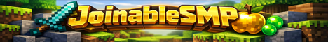 JoinableSMP Minecraft Server banner