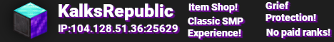 KalksRepublic Minecraft Server banner
