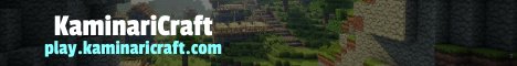 KaminariCraft Minecraft Server banner
