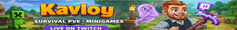 Kavloy Server Minecraft Server banner