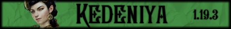 Kedeniya Minecraft Server banner