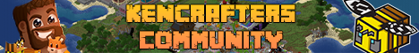 Kencrafters Community Server Minecraft Server banner