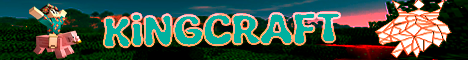Kingcraft Minecraft Server banner