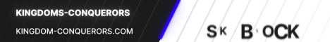 Kingdoms and Conquerors Minecraft Server banner