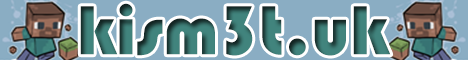 Kism3t Minecraft Server banner