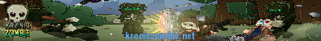 Kronic Zombie Survival Minecraft Server banner