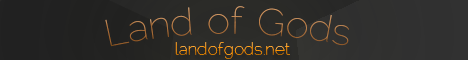 Land of Gods Minecraft Server banner